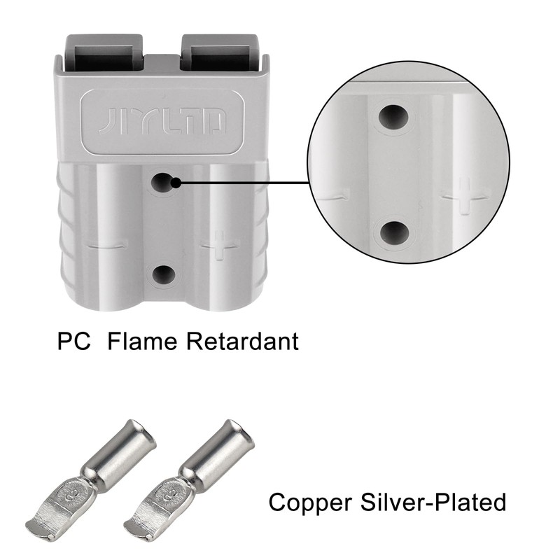 XRDS -RF 50A Battery Quick Connect/Disconnect Set – 600V DC
