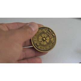 Manifestation Spinning Coin – Self Hypnosis Tool for Wealth, Luck & Affirmation