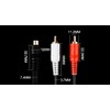 [WYVERN AUDIO #25] RCA Monaural Female to RCA Stereo Red-White