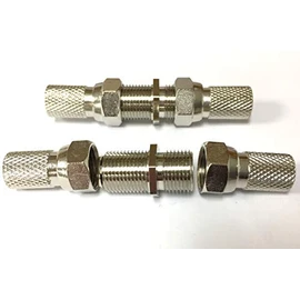electrosmart Splicing Kit suitable for joining or extending Satellite & Cable TV CT100, RG6 Coax Cables. Kit contains 4 x Screw on F Connectors (internal diameter 6.4mm) & 2 F Inline Couplers