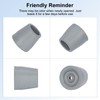 supregear Walker Tips, 4 Pcs Universal Walker Commode Replacement Tips
