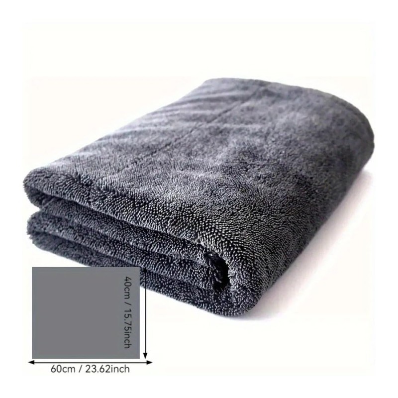 RJP Giant Twisted Loop Microfibre Towel - Fast Streak-Free Car