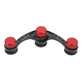 VBESTLIFE Fishing Spool Knotter Assist Knot Tool, GT FG PR Line Knot Machine, Fishing Accessories (Red)