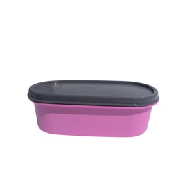 Tupperware Eidgenosse Oval Round Compact Container Storage Modular Fridge System 500 ml 500 ml (Pink)