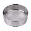 AMPSEVEN Tamis Fine Mesh Flour Sieve 60 Stainless Steel Round