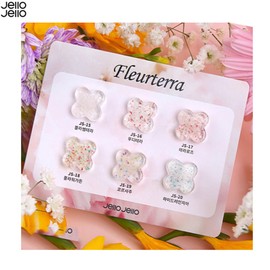 JELLO JELLO Fleurterra Terrazo Syrup Gel Nail 10ml, Color:JS15