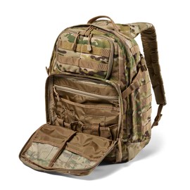 5.11 Tactical Backpack ‚Rush 24 2.0 ‚Military Molle Pack, CCW and Laptop Compartment, 37 Liter, Medium, Style 56563 ‚ Multicam