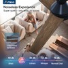 Amico Ceiling Fans with Lights, 52 inch Low Profile Ceiling