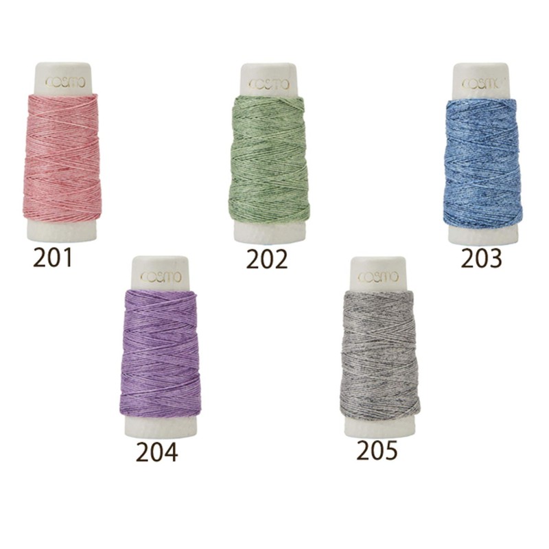 Cosmo LECIEN Hidamari Sashiko Thread, Approx. 98.8 ft (30 m),