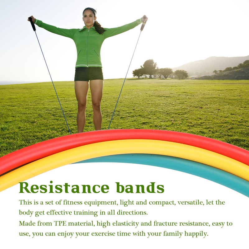 Exercise Puller Multi-functional Muscle Strength Yoga Training Rope Resistance Belt