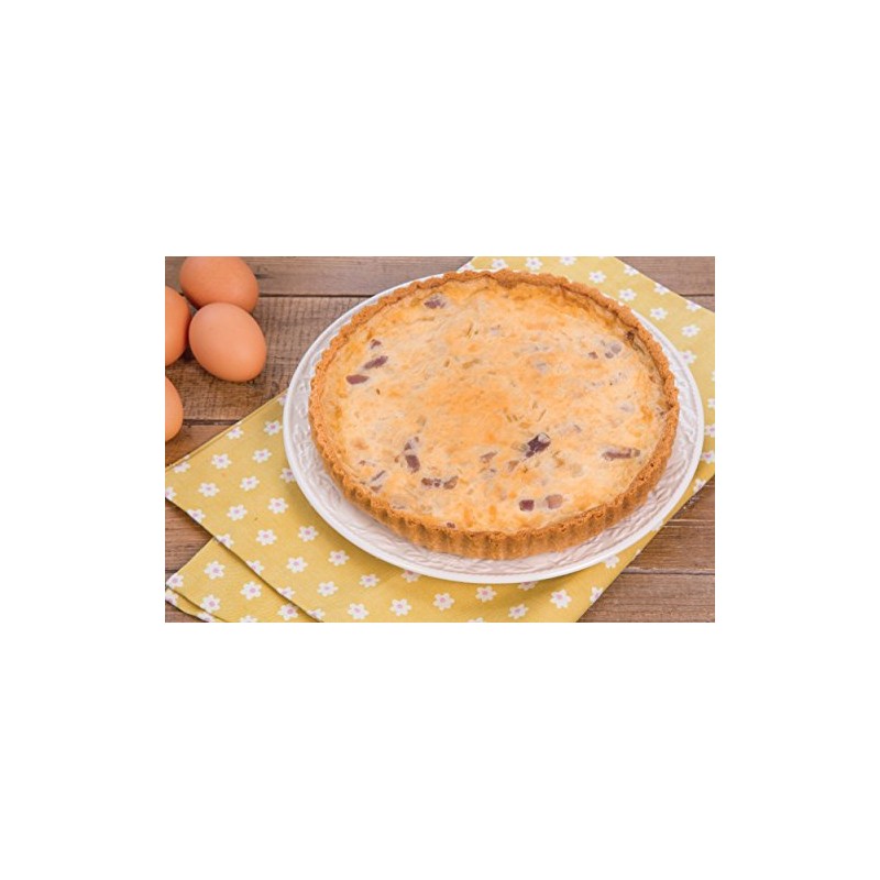 MasterClass Non-Stick Fluted Flan & Quiche Tin with Loose Base,