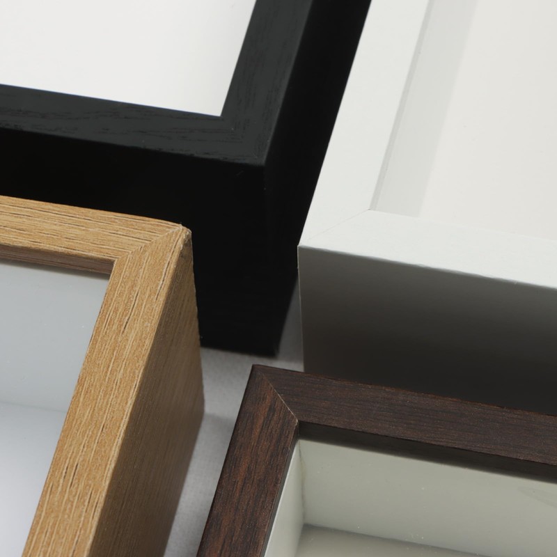 Box Frames White Picture Frame - 8X10 Deep Shadow Box
