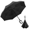 반대로 펴지는 우산 거꾸리 접고 우드스탁 장 (WFJJTV2) Reverse-opening umbrella Guckuri folding Woodstock (WFJJTV2)