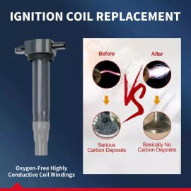 Unbranded 6pcs Ignition Coil + Spark Plug Kit for 2006-10 Chrysler 300 Dodge Charger UF502