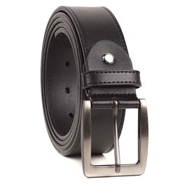 Giantsize Extra Long Leather Belts For Men Big And Tall 56 to 58 Inch Black