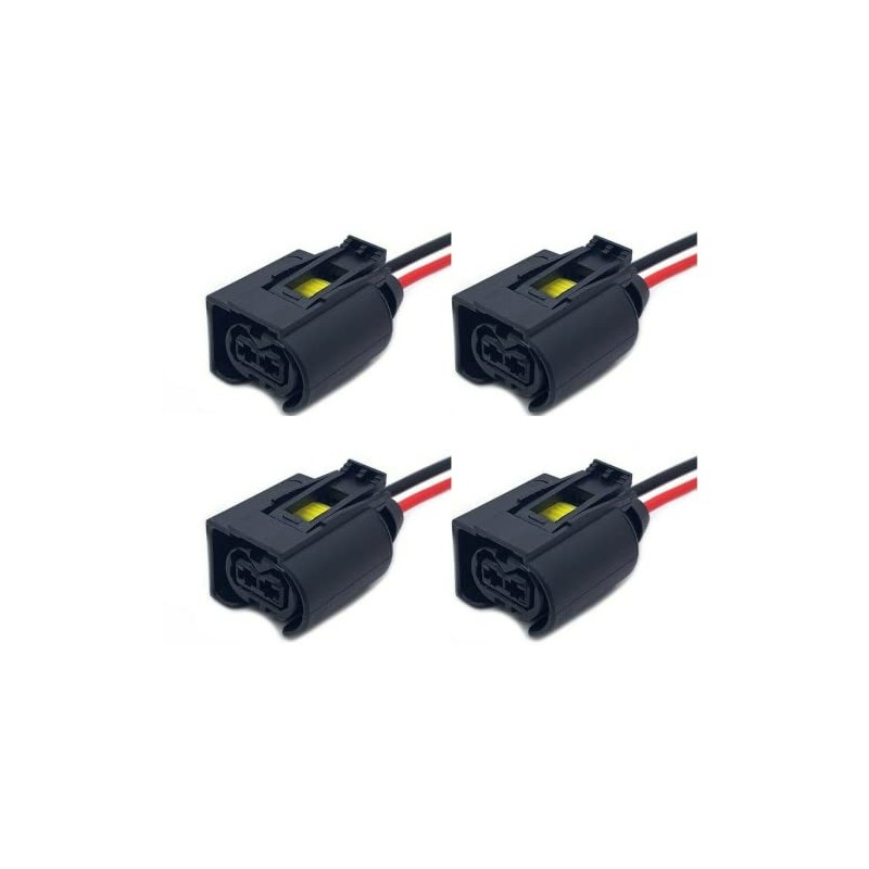 4pcs Fits MERCEDES CDI Diesel BOSCH Fuel Injector Prewired Connector