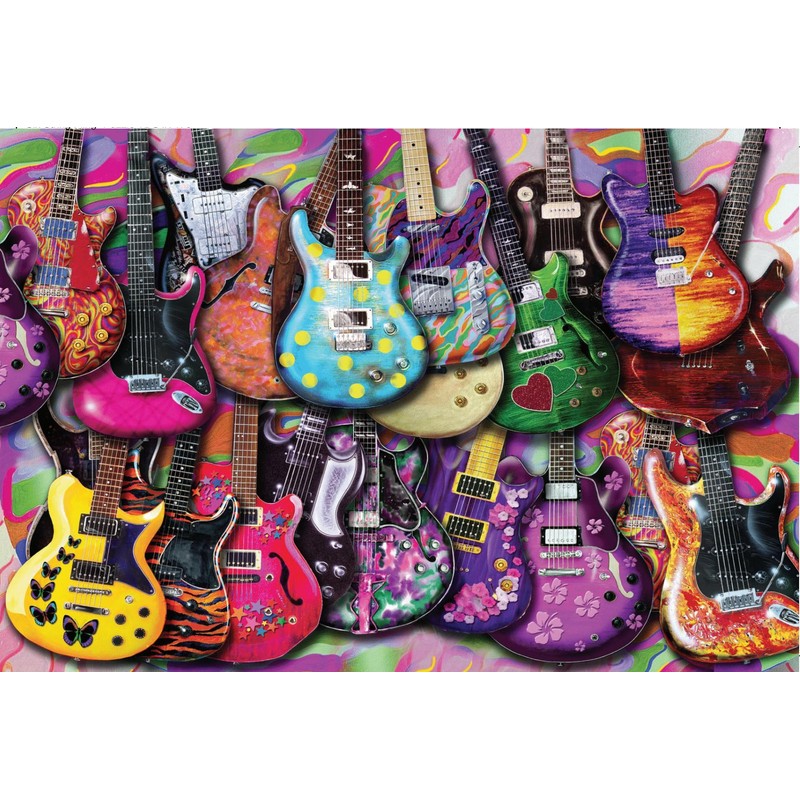 TDC Games World’s Smallest Jigsaw Puzzle, Six String Fling –