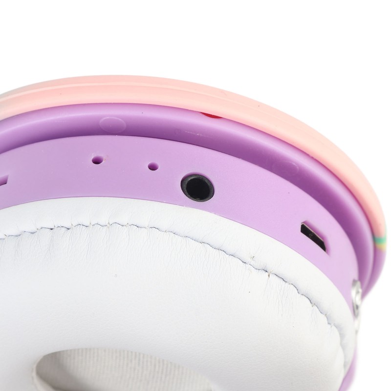 Bluetooth Cat Ear Headphones Fashionable Light Up Wireless Headset for