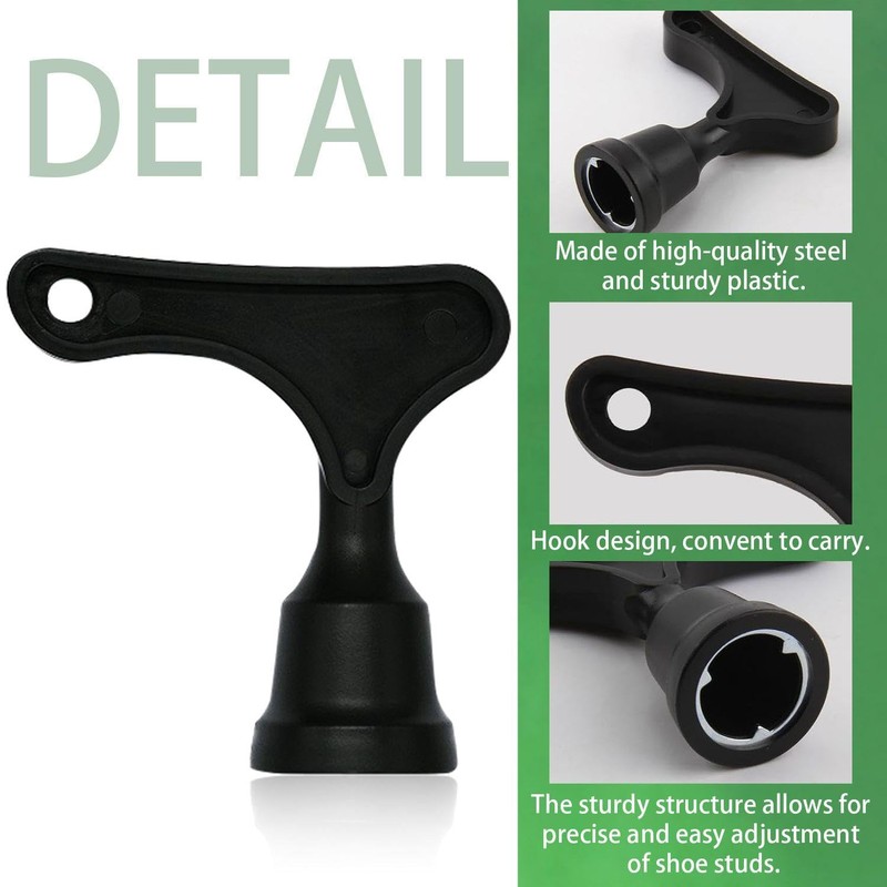 WUFGWBD 4 Pieces Football Shoe Stud Wrench, Football Shoe Stud