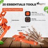 IMPALAPRO Bike Tool Kit Set 20 in 1 Compact and