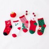 Edmundry 5 pares de calcetines de Navidad unisex para bebés