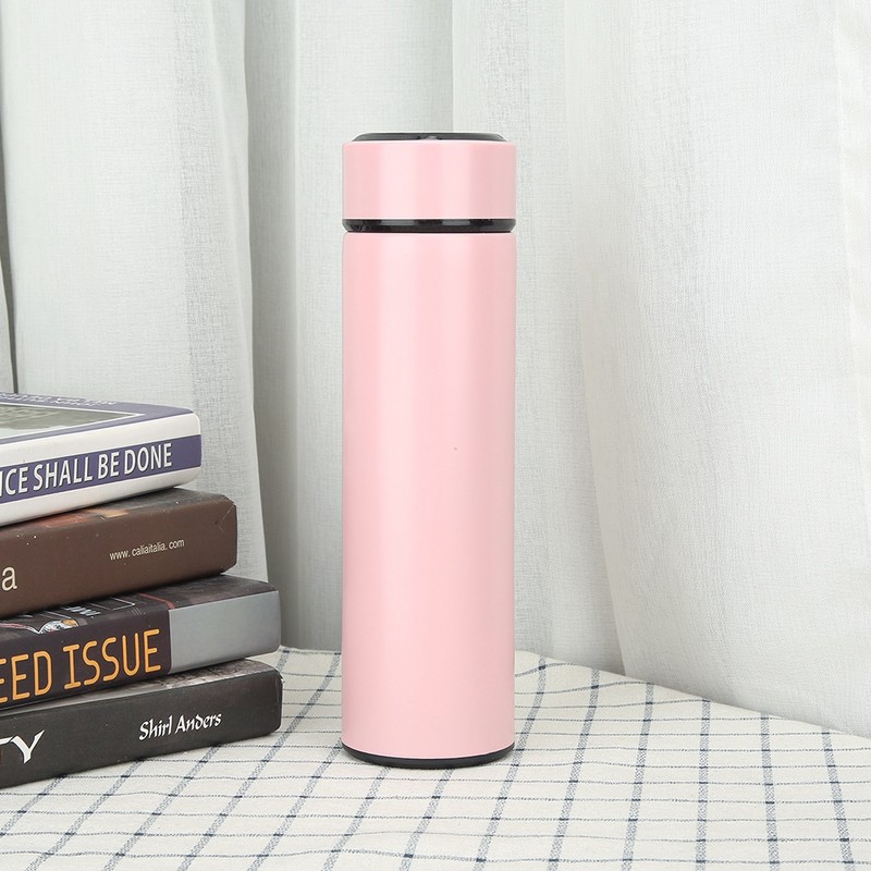500ml Stainless Steel LED Vacuum Cup Insulated Water Bottle with