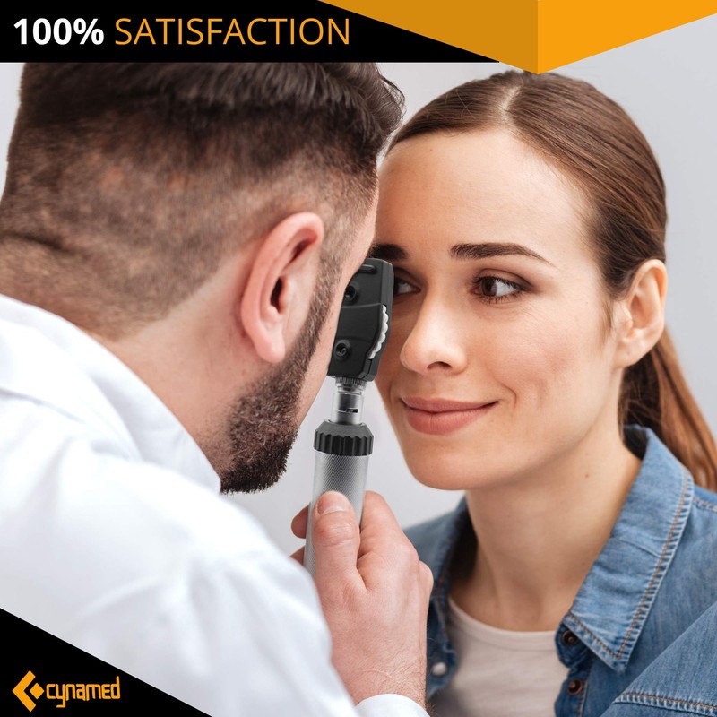 Cynamed Combo Otoscope Set - Multi-Function Ear Scope for Ear,