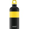 Sigg Bottle CYD with Grip Black black/yellow Size:0.6 L