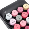AJAZZ Wireless Numeric Keyboard Chocolate Keycap for Game Direction Switching