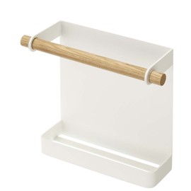 Yamazaki Industries 7825 Magnetic Wrap Holder, Tosca, White