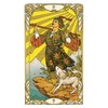 Golden Art Nouveau Tarot - Mini Tarot (Tarocchi)