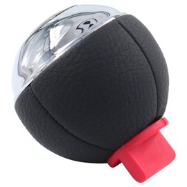 Doo Engy Leather Gear Knob 5 Speed Gear Lever Knob Gear Knob Gear Head Gear Knob Cover Black for Mini R50 R53 2001-2006 Cabrio R52 2004-2007