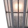 VAXCEL York Textured Pewter Motion Sensor Dusk to Dawn Traditional