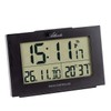 Atlanta Funkwecker Digital 2 Weckzeiten Temperatur Luftfeuchtigkeit Licht Snooze -