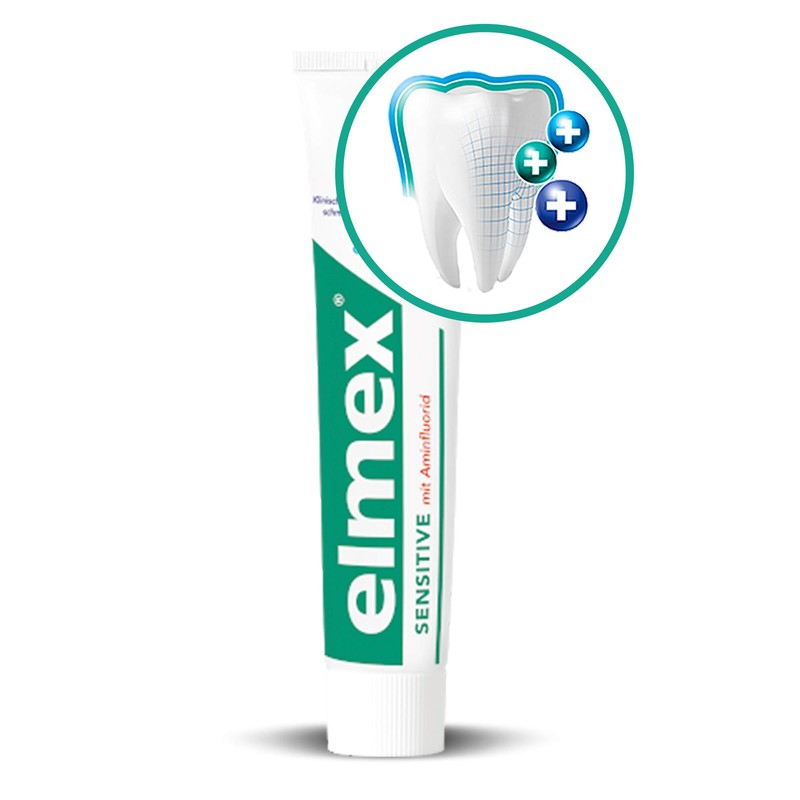elmex SENSITIVE Toothpaste Twin Pack 2 x 75 ml