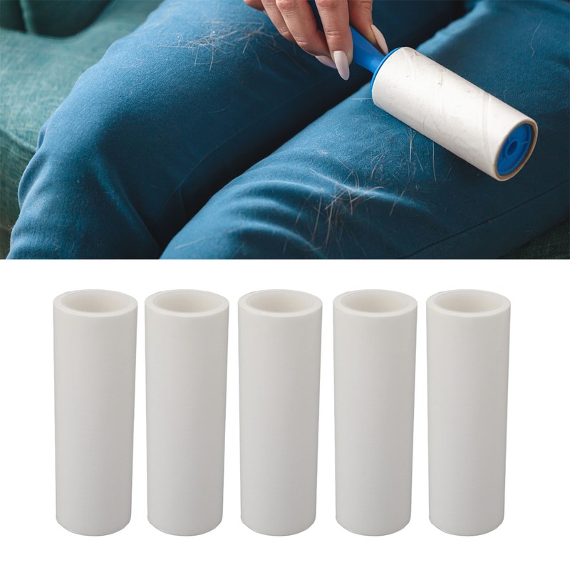 5Pcs Lint Roller Refills Static Free Extra Sticky Lint Roller
