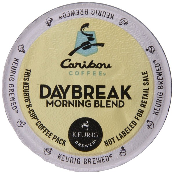 Caribou Café Daybreak Morning Blend, K-Cups para Keurig Brewers
