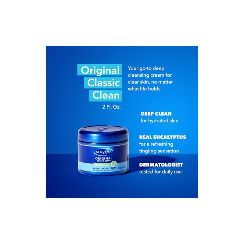 Noxzema Original Deep Cleansing Cream & Anti-Blemish Pads
