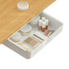Poeland Under Desk Drawer Self-Stick Storage Organizer for Office Home