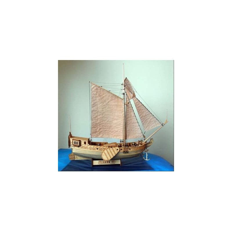 GAWEGM Wood Ship Building Model - 1/80 Royal Dutch Yacht