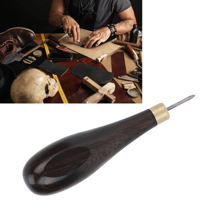 Rhombus Awl 3mm Red Sandalwood Reaming Diamond Shaped Awl Professional
