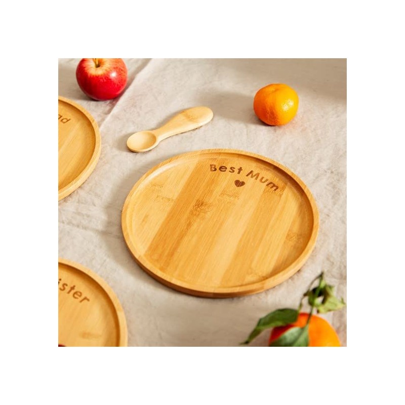 Sass & Belle Best Mum Bamboo Plate
