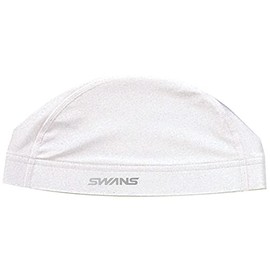 SWANS Swim Cap Two Way Cap Adult White SA-8B Free
