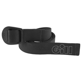 Gill Gallina Woven Webbing Belt - Fully Adjustable with Coated Aluminium Buckle Black