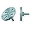 PROXXON Rotary Center Attachment Convex Set, Pack of 2, Replacement