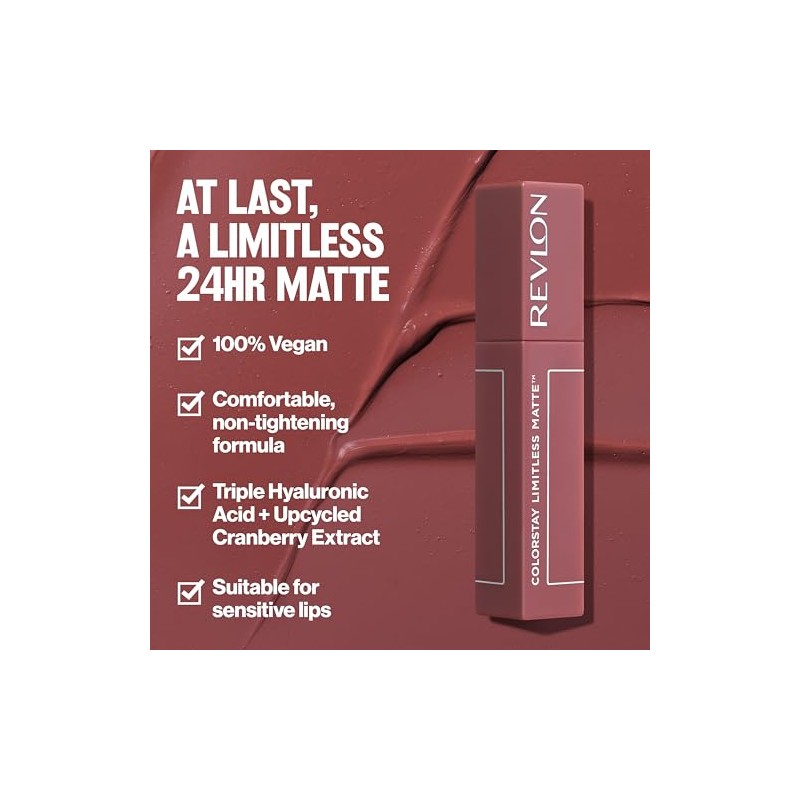 Revlon Colorstay Limitless Matte Liquid Lipstick Model Behavior