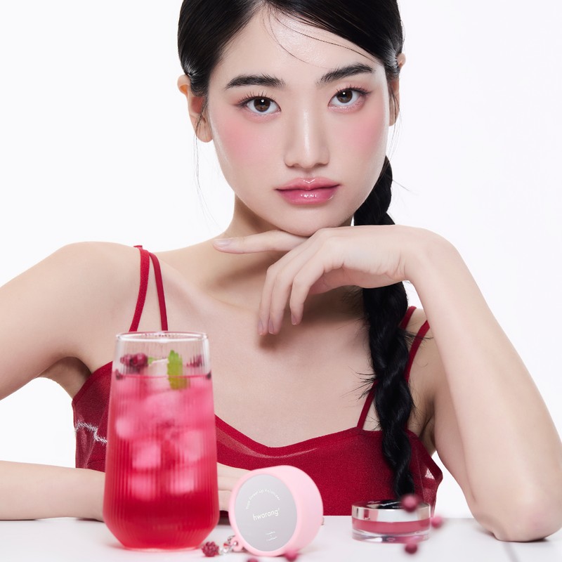 화랑품 오미자 글로우 립 마스크 15ml Hwarangpoom Omija Glow Lip