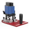 Router Base Plate, Adjustable Router Table Insert Plate for 65-132mm