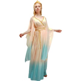 PGOND Women Plus Size Greek Goddess Costume