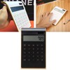 Omabeta LCD Display Desk Calculators Plastic 10 Digits Ergonomic Solar